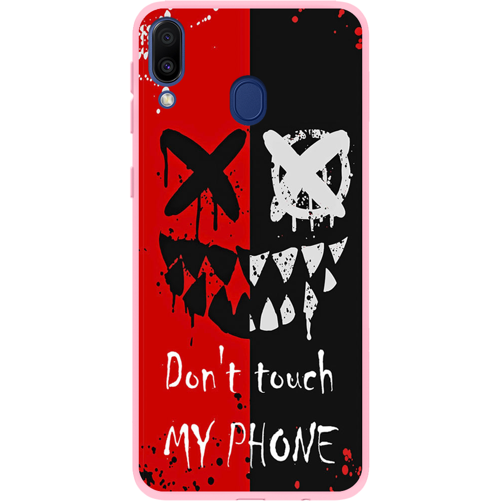 Чехол Boxface Samsung M205 Galaxy M20 Bad Smile Розовый силикон (36205-up2468-43046)