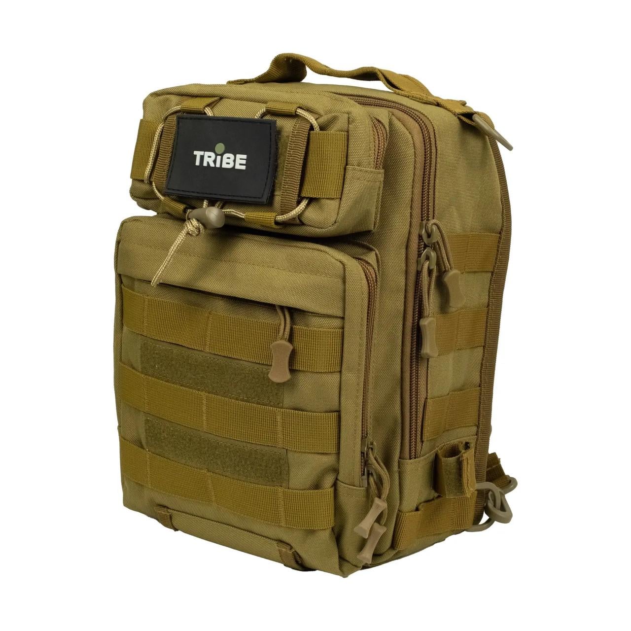 Сумка плечевая Tribe Sling Pack T-IE-0003 6,5 л Койот (iz15981) Сумка плечевая Tribe Sling Pack T-IE-0003 6,5 л Койот (iz15981)