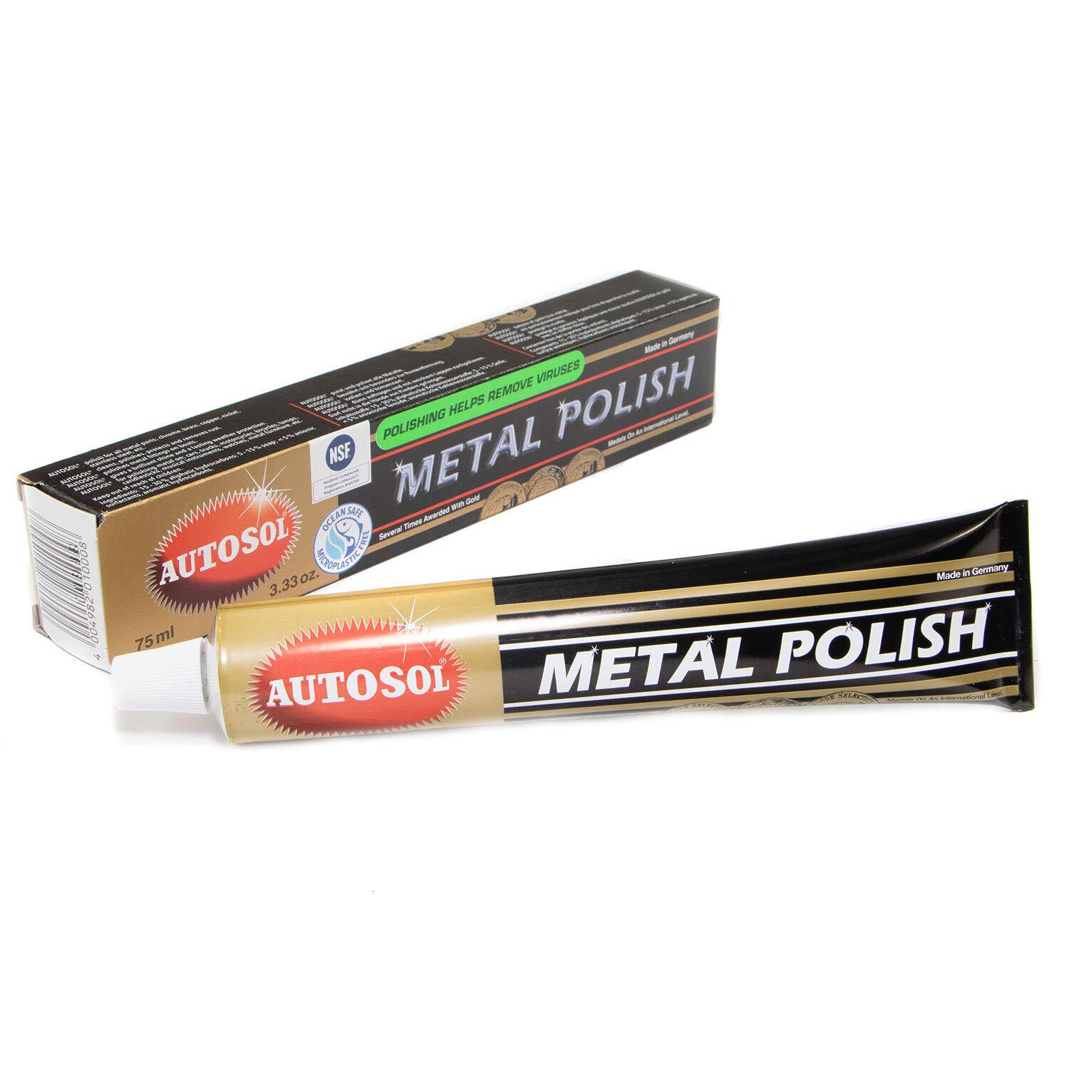 Полировочная паста для авто Autosol Metal Polish 75 мл Белый (1008712-Other) - фото 3