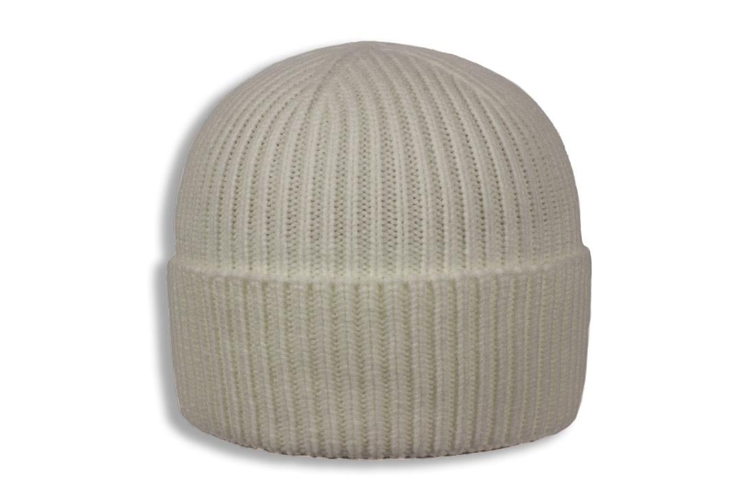 Шапка молодежная Apex Даймонд кашемировая с отворотом одинарная one size Белый (282127) - фото 1 Шапка молодежная Apex Даймонд кашемировая с отворотом одинарная one size Белый (282127) - фото 1