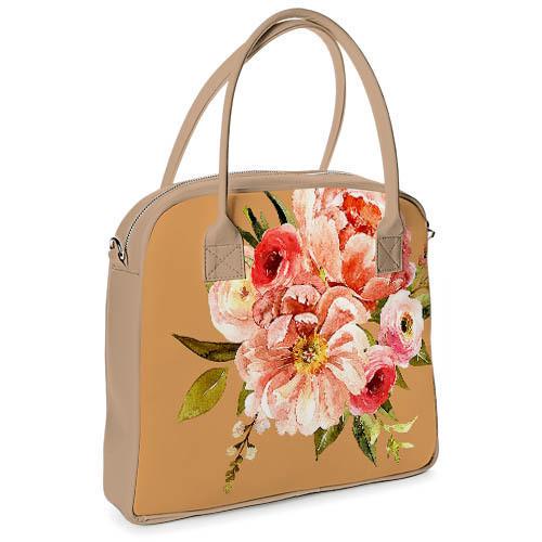 Сумка Presentville с принтом Oxford Beautiful flowers (OXF 21M023 OR)