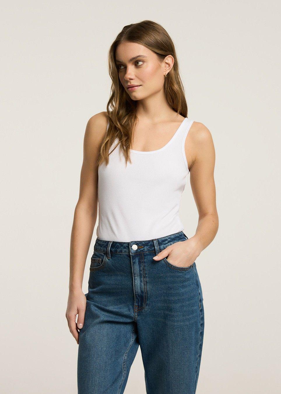 Топ женский в рубчик Diverse WAZUM BM Черный (5905384097255)