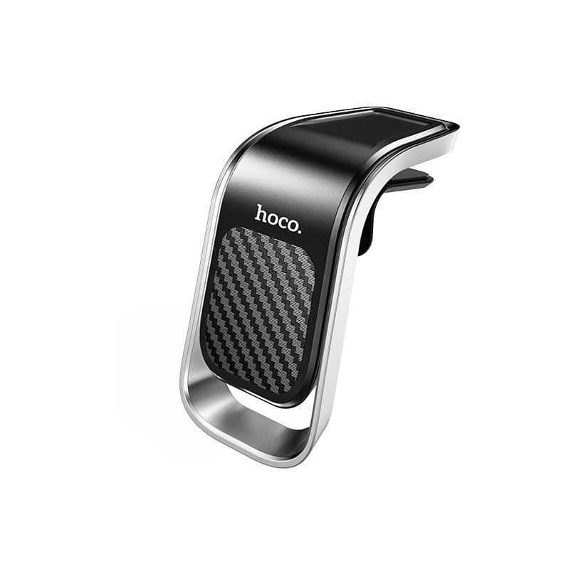Автотримач для телефона Hoco CA74 Universe air outlet magnetic car holder Black/Silver (6931474733924)