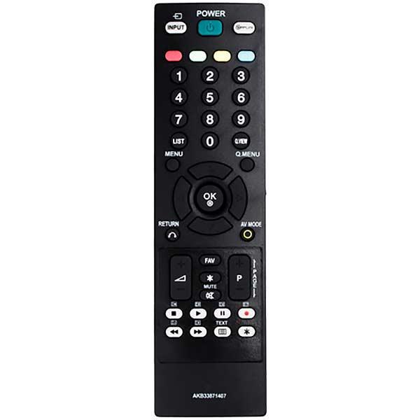 Пульт AKB33871407 для телевизора LG 32PC500/42PG100R/42PG200R/50PG100R/50PG200R (00000027671)