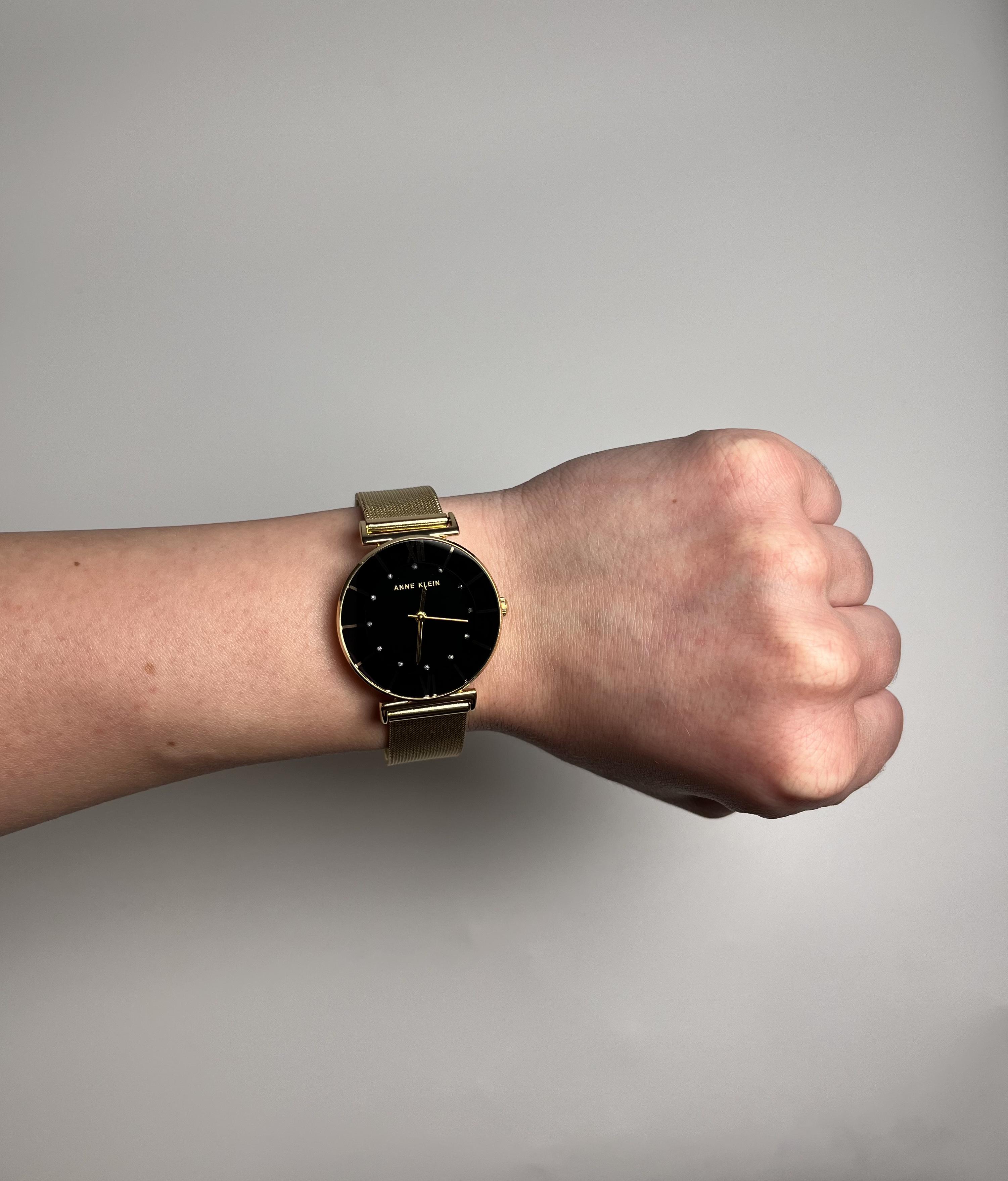 Часы женские Anne Klein AK/3780BKGB Золотистый - фото 7 Часы женские Anne Klein AK/3780BKGB Золотистый - фото 7