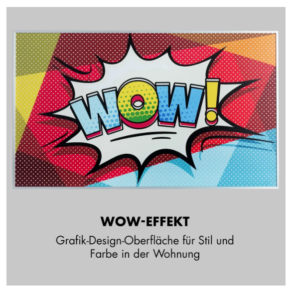 Инфракрасный обогреватель-картина настенный KLARSTEIN Wonderwall Air Pop Art 600 Вт (10034236) - фото 2