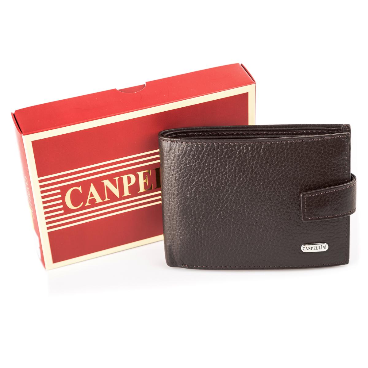 Кошелек мужской Canpellini 17036 кожаный Коричневый