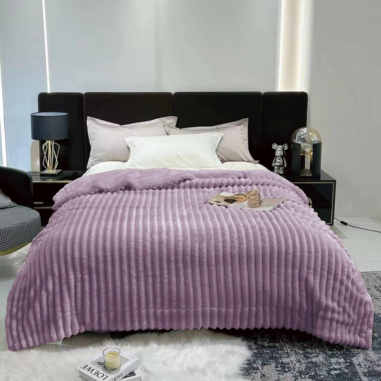 Плед плюшевый 200х220 см Сиреневый (Д-al-sh-ovEV-003) Плед плюшевый 200х220 см Сиреневый (Д-al-sh-ovEV-003)