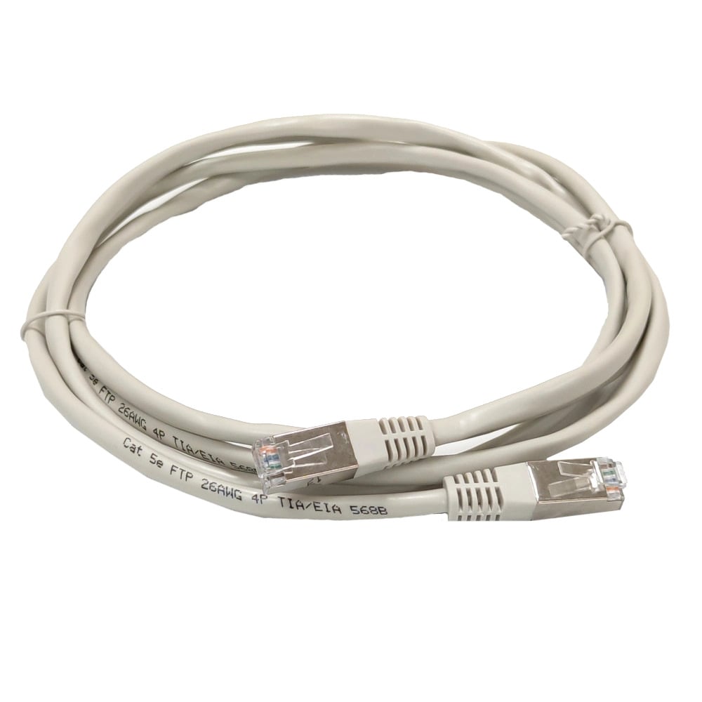 Патч-корд для підключення мережевого обладнання Kingda FTP PAFT4050 Cat5e 0,5 м Сірий (27917753)