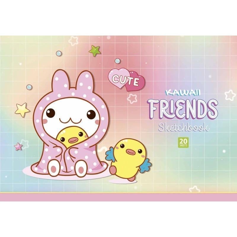 Альбом для малювання Школярик PB-GB-020-8513-3 склейка 20 арк. (RLT42688)