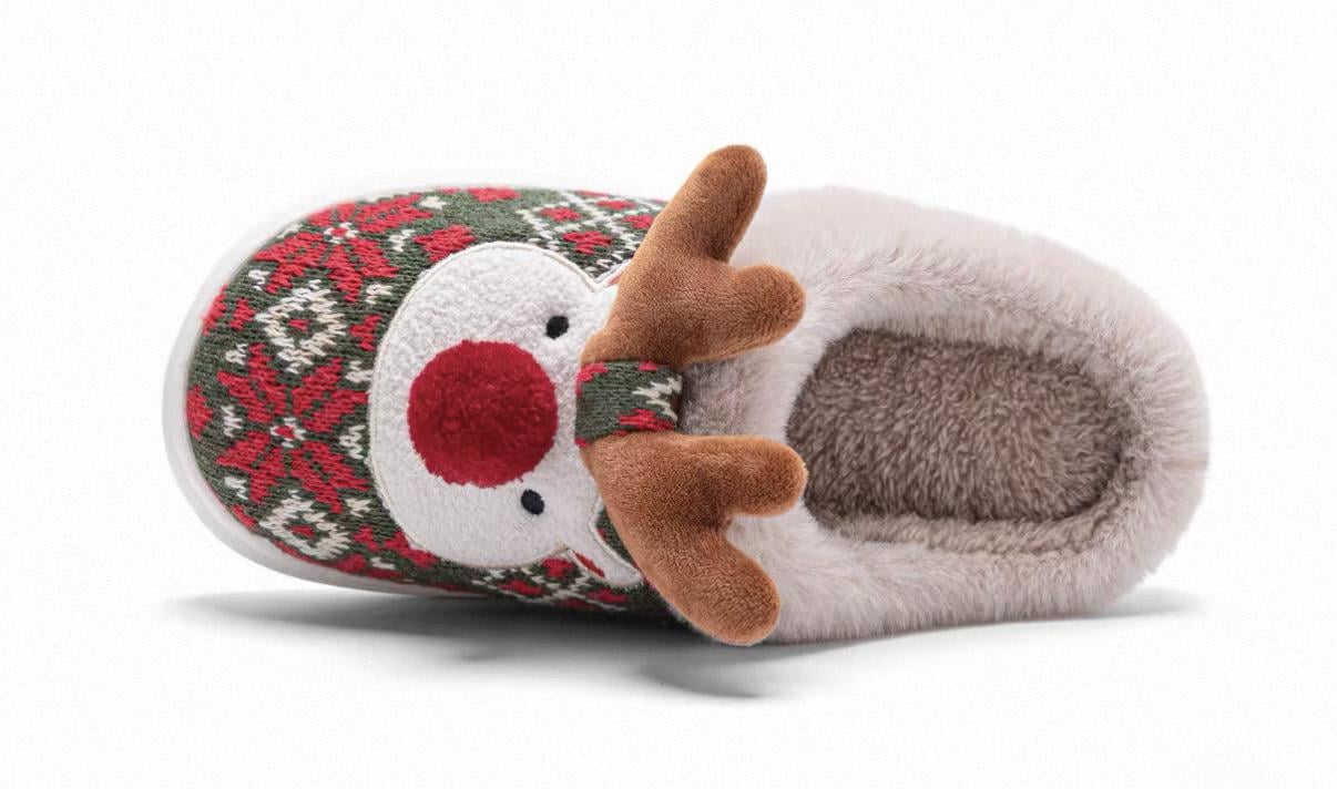 Домашні капці Warm Story Олені вишивка р. 42-43 (0004) - фото 2 Домашні капці Warm Story Олені вишивка р. 42-43 (0004) - фото 2