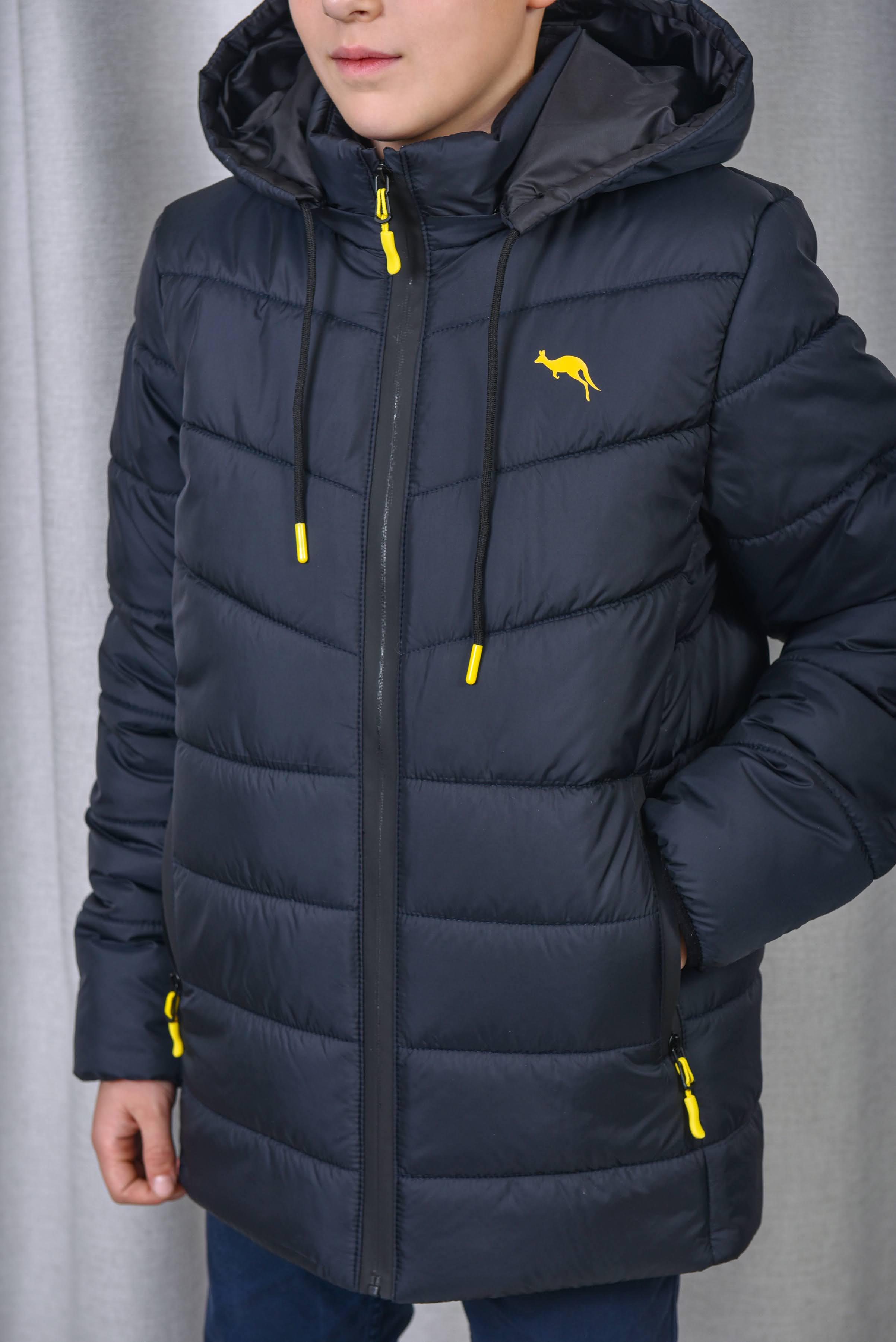 Куртка для хлопчика демісезонна Kangaroo 140-146 см Синій (PL-93647-146с) - фото 4