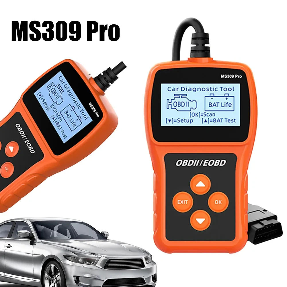 Сканер диагностический MS309PRO OBD2 для аккумулятора (12639393) - фото 4