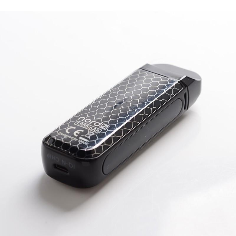 Под-система солевая электронная сигарета Smok Nord 2 Pod System 1500 mAh 4,5 мл Black Cobra (sn1118) - фото 2