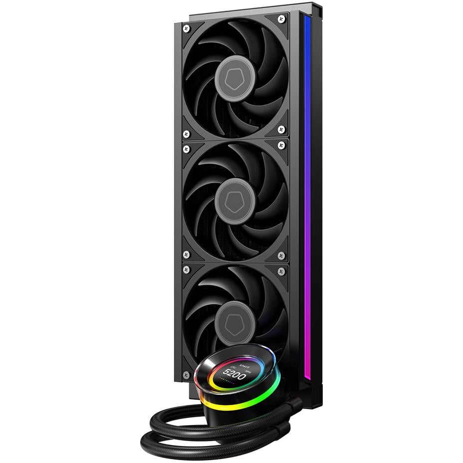 Система водяного охолодження ID-Cooling SL360 V2 Plus 350 Вт 360 мм LCD 2450 об/хв ARGB Black (38473167) Система водяного охолодження ID-Cooling SL360 V2 Plus 350 Вт 360 мм LCD 2450 об/хв ARGB Black (38473167)