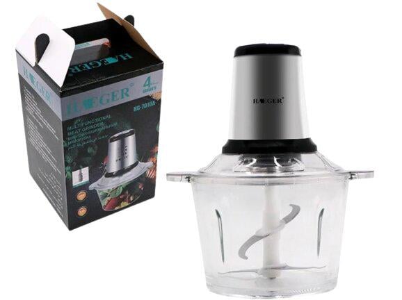 Блендер-чоппер Haeger HG-7010 2 скорости 500 Вт Серый ( HG-7010_719)