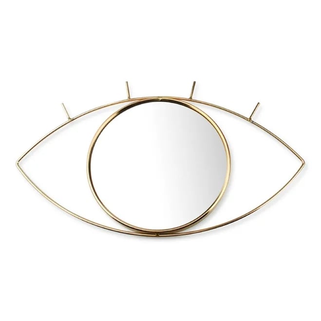 Зеркало металлическое настенное Flora (30464) Зеркало металлическое настенное Flora (30464)