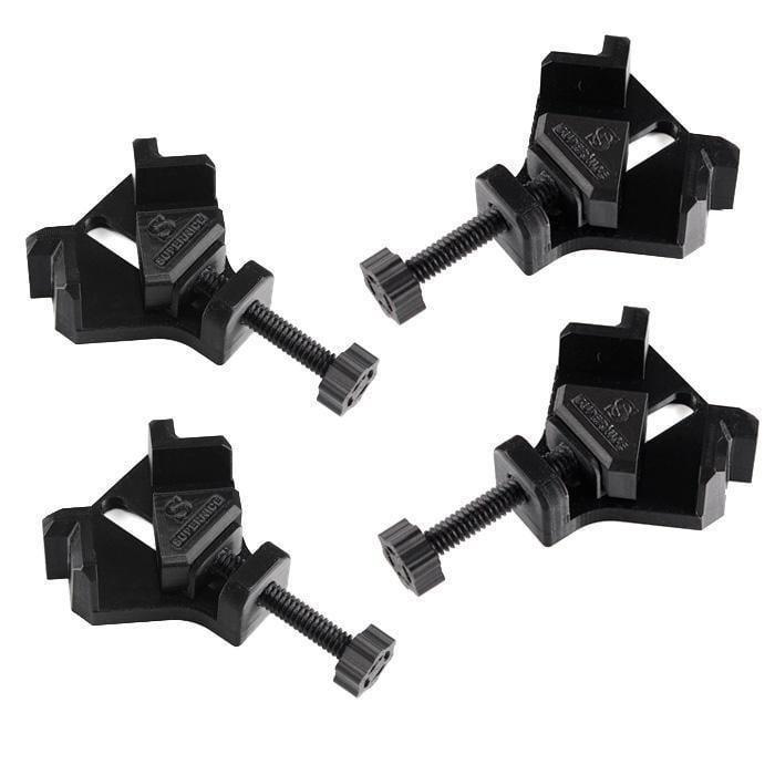 Набір кутових затискачів для збирання меблів 4 шт. (74124)