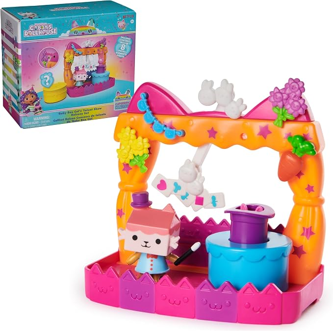 Ігровий набір Gabby's Dollhouse Baby Box Talent Show Balcony Playset (77638202)