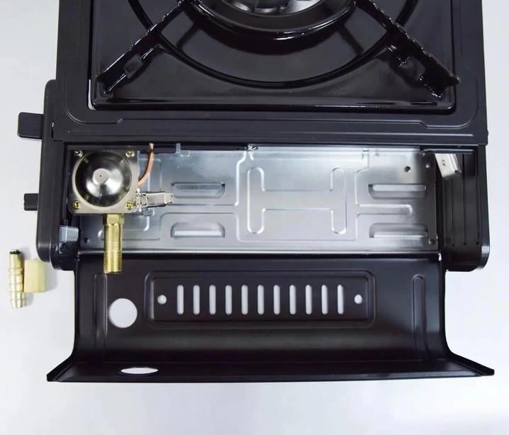 Газовая плита с пьезоподжигом Portable Gas Stove BK-167-A (0168) - фото 3