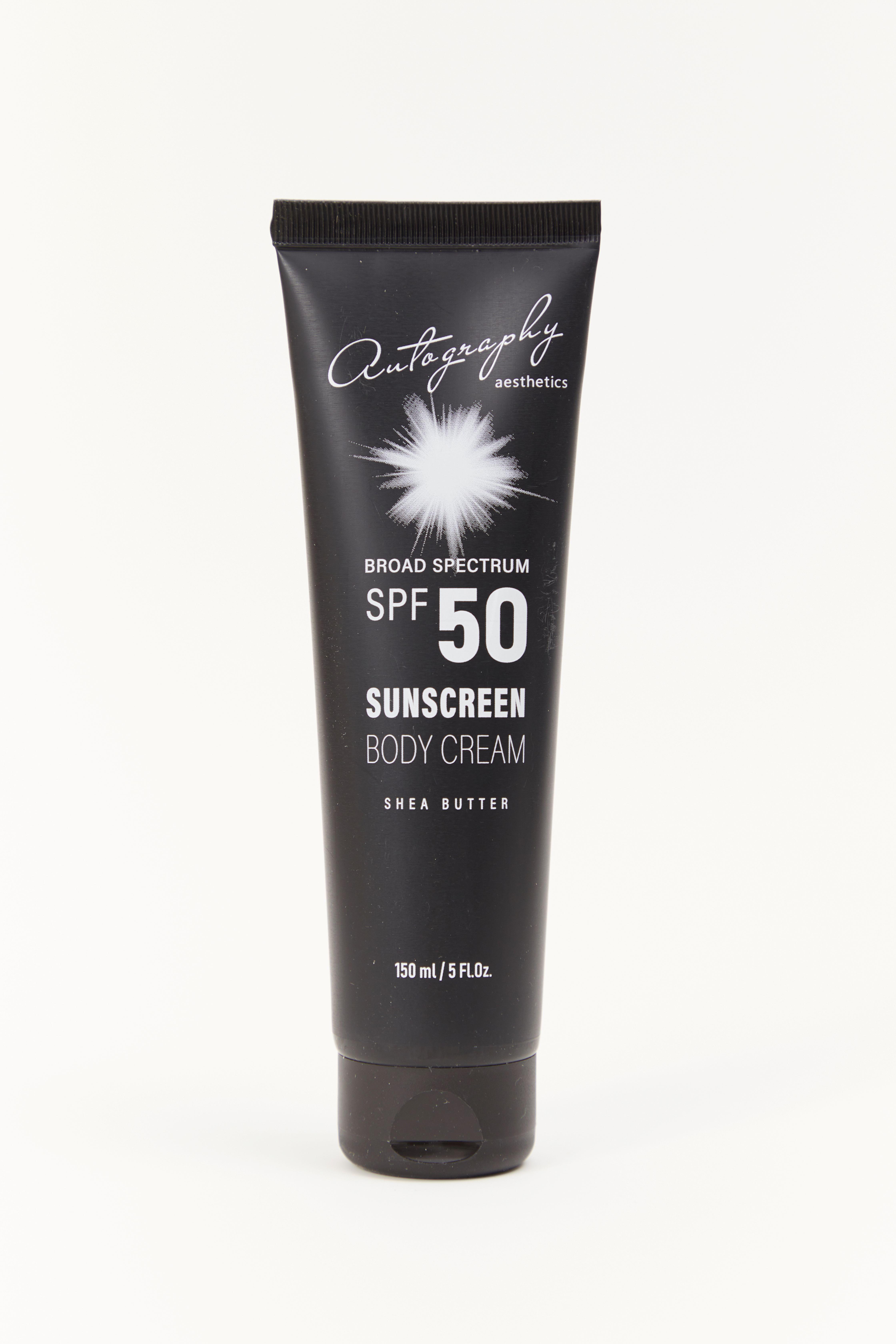 Крем солнцезащитный для тела Autography Sunscreen body cream SPF 50 150 мл (a00050)