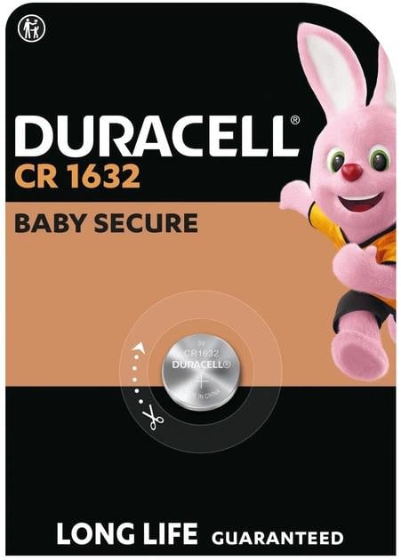 Батарейка Duracell CR1632 Lithium 3v (33145989)