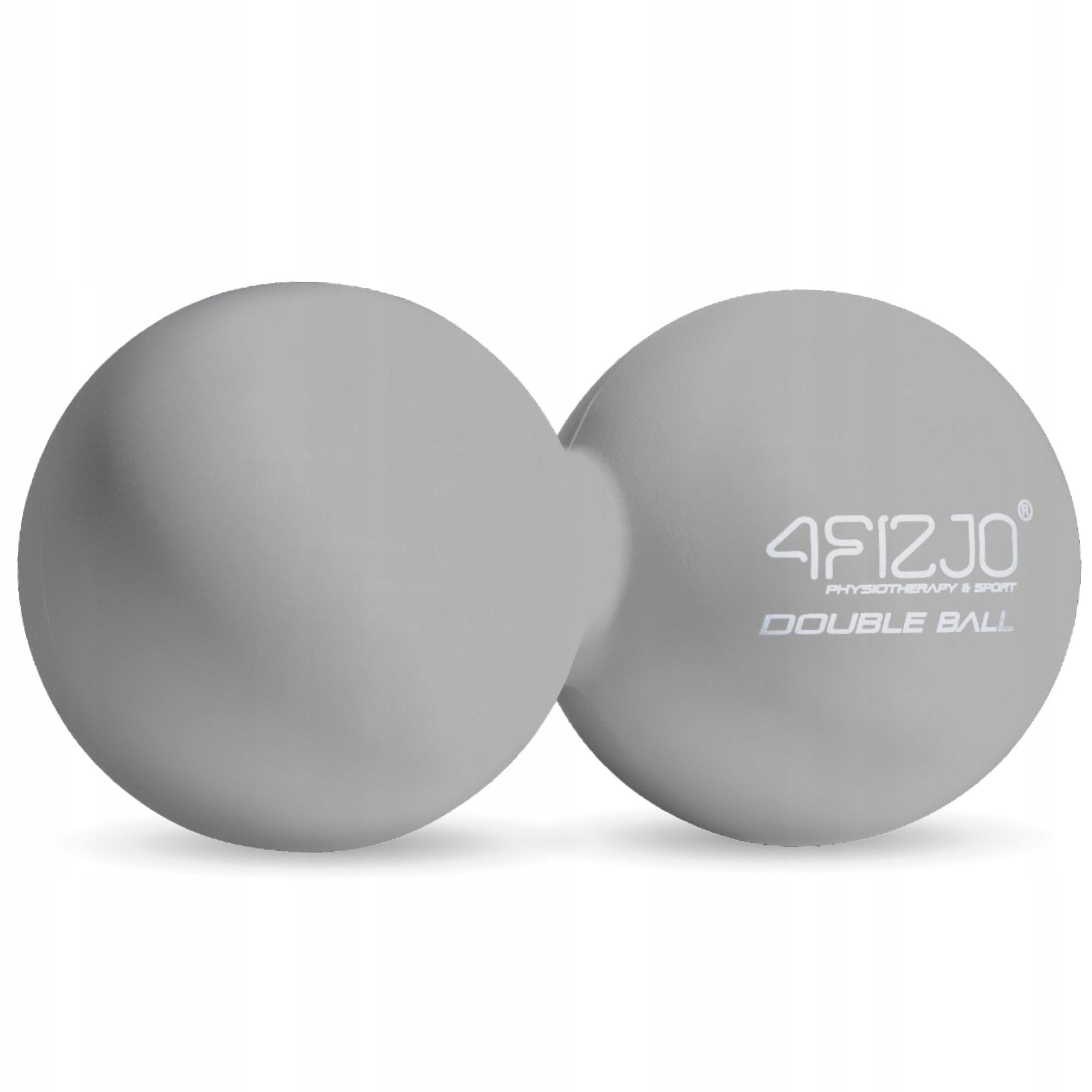 Массажный мяч двойной 4FIZJO Lacrosse Double Ball 6,5x13,5 см Grey (P-5907739314345)