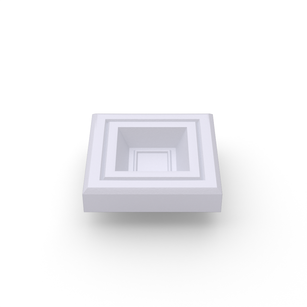 Панель декоративная полиуретановая Art Decor W 367 97х97х20 мм (31016811)