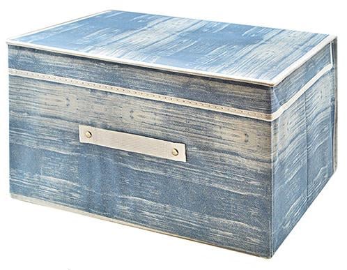 Коробка для хранения вещей Stenson 40x32x25 см Blue (R29648)