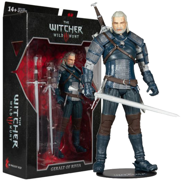 Фігурка McFarlane Відьмак Геральт із Равії Зміїна броня 18 см (13408-7) Фігурка McFarlane Відьмак Геральт із Равії Зміїна броня 18 см (13408-7)