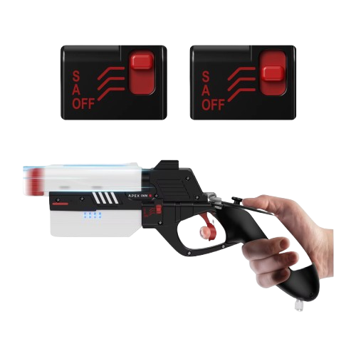 Тактильные аккумуляторные пистолеты с эффектами для Meta Quest 3/3S (ACS-TAPEMQ3) - фото 2 Тактильные аккумуляторные пистолеты с эффектами для Meta Quest 3/3S (ACS-TAPEMQ3) - фото 2
