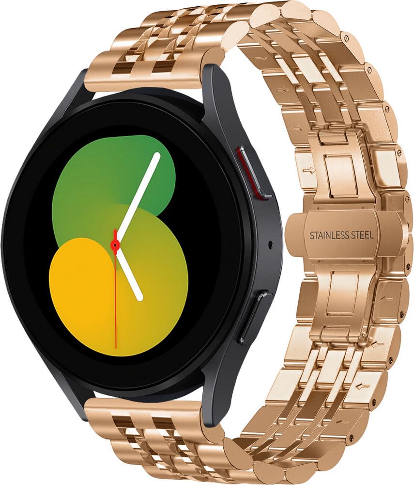 Браслет металлический Spinye для Galaxy Watch 5 40 мм Rose Gold (29566-27)