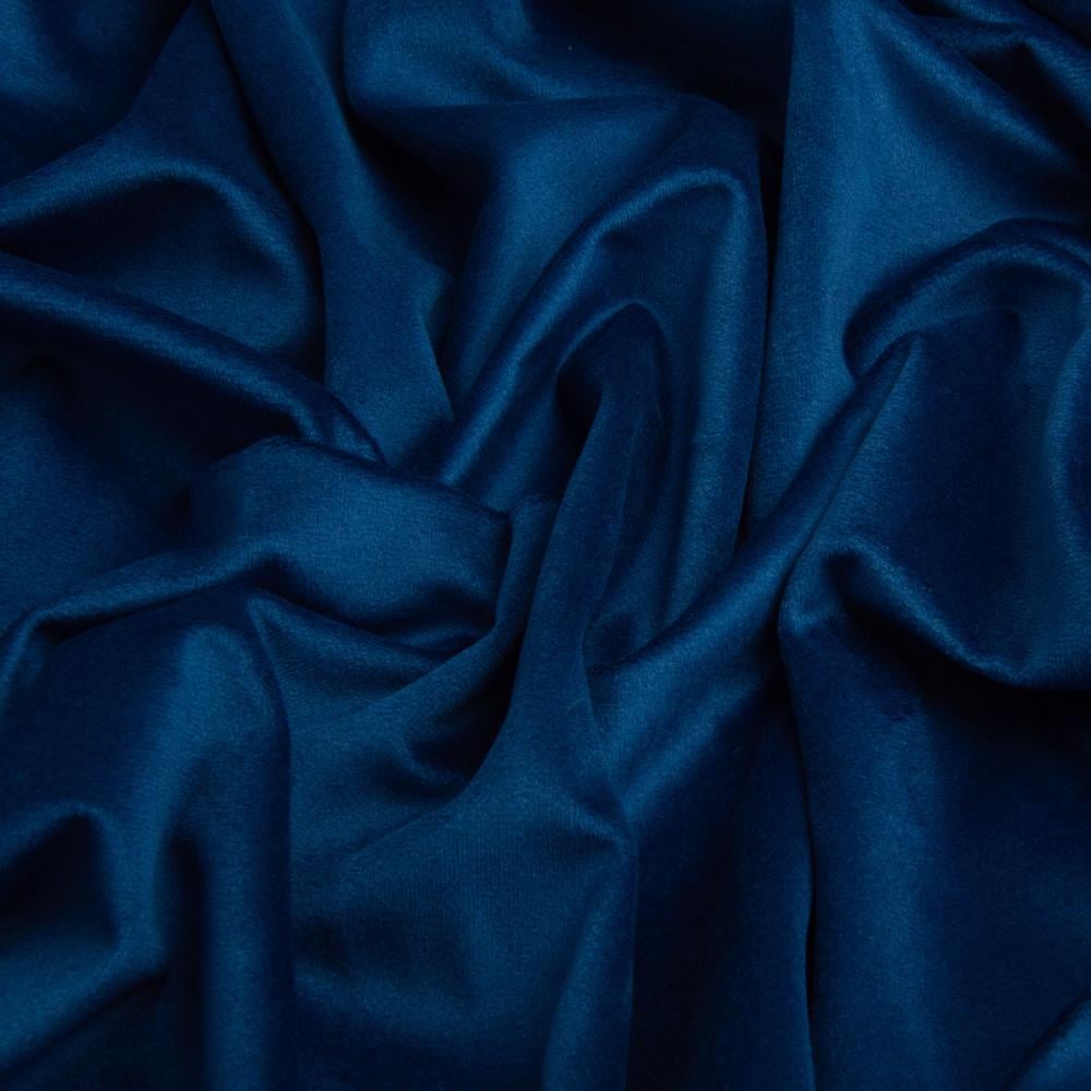 Ткань велюр однотонный Вайлет 290 гр/м2 150 см Синий (26881) - фото 2