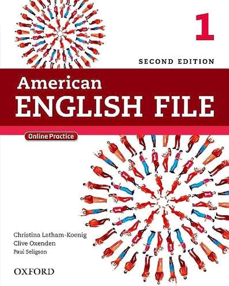 Учебник и рабочая тетрадь American English File 1 2 издания Учебник и рабочая тетрадь American English File 1 2 издания