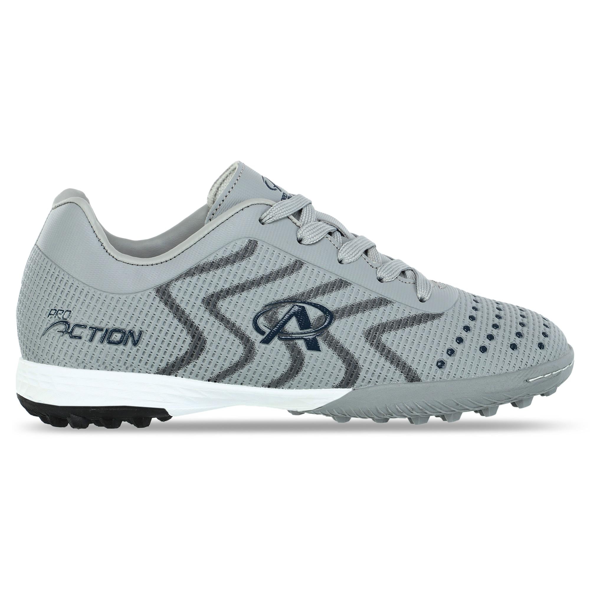 Сороконожки футбольные Pro Action VL22587-TFB-GR р. 35 Серый