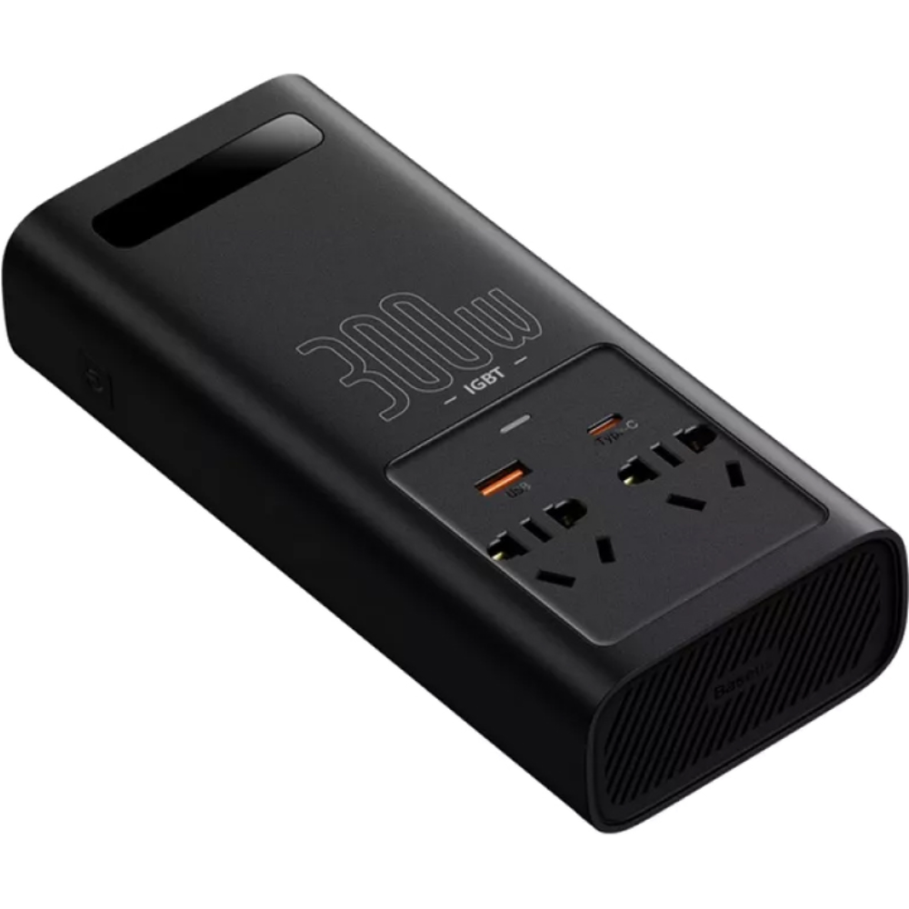 Автомобільний інвертор BASEUS IGBT Inverter 12/220V 300 Вт (CGNB010101) - фото 3