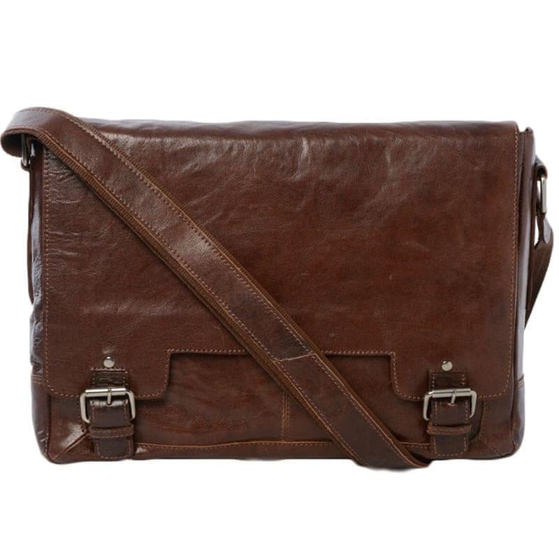 Мужская сумка для ноутбука Ashwood 8343 Tan