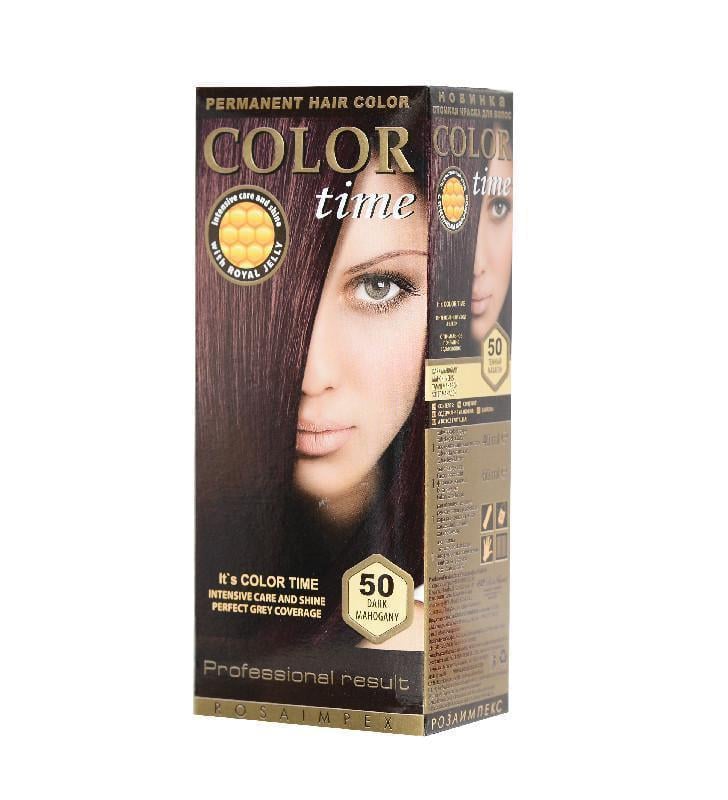 Краска для волос Color Time 50 Темный махагон