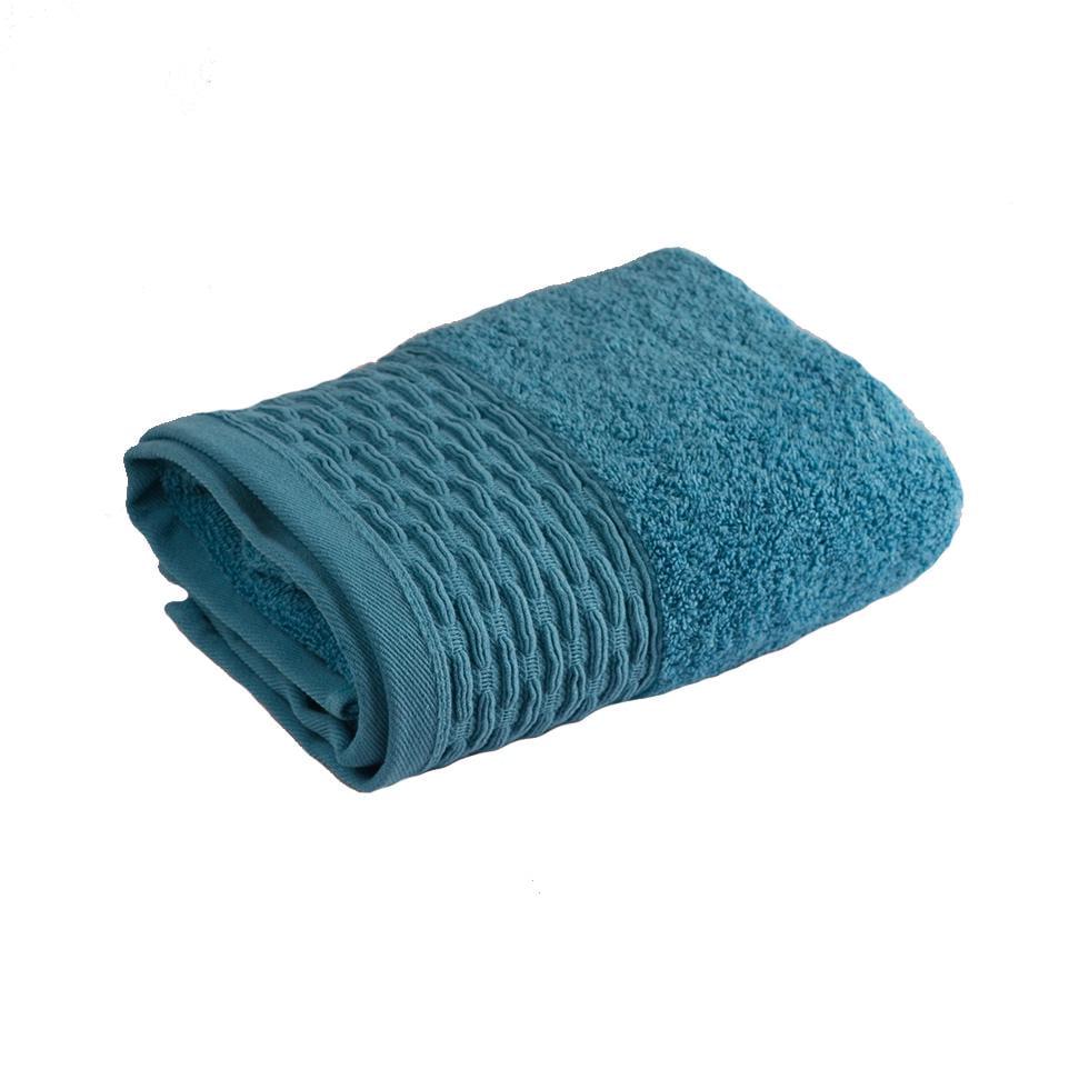 Махровое полотенце GM Textile Polosa 50х90 см Бирюзовый