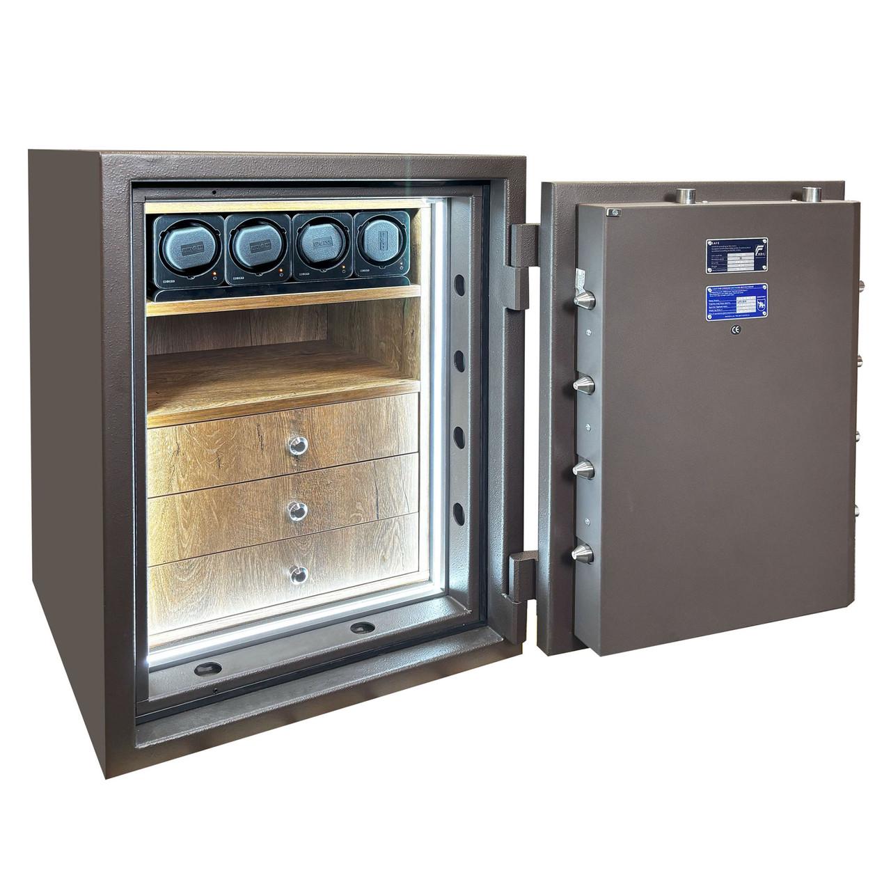 Сейф зламостійкий Griffon CLE III.80.EW COMBI Brown (29747387) - фото 4 Сейф зламостійкий Griffon CLE III.80.EW COMBI Brown (29747387) - фото 4
