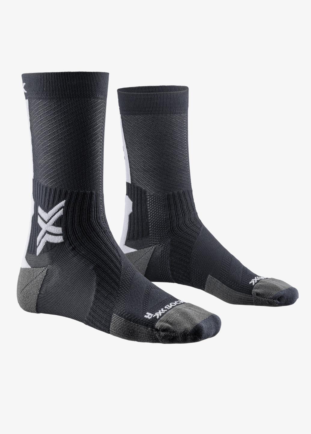 Шкарпетки велосипедні X-Socks Bike Perform Crew XS-BQPMS24U-B002 р. 42/44 Opal Black/Arctic White (19373603)