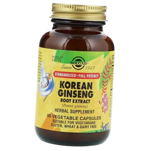 Добавка Korean Ginseng Root Extract 60 вег. капс. (71313033)