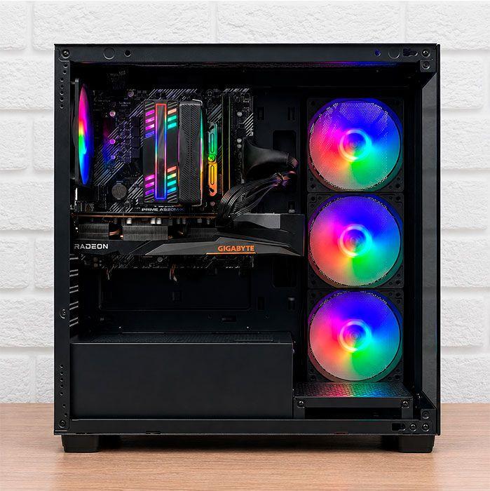 Комп'ютер ігровий CyberWolf 4060 Ryzen 5 5600 RTX 4060 8GB 16GB DDR4 SSD 1ТB (3134668910) - фото 4