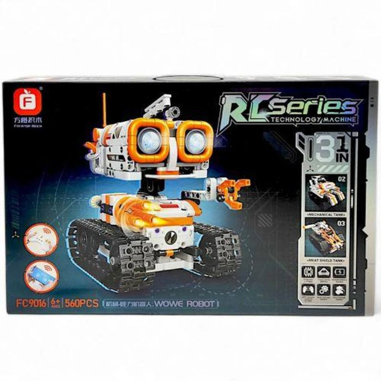 Интерактивный робот-конструктор FC 9016 3 модели в одно м управление с пульта - фото 3