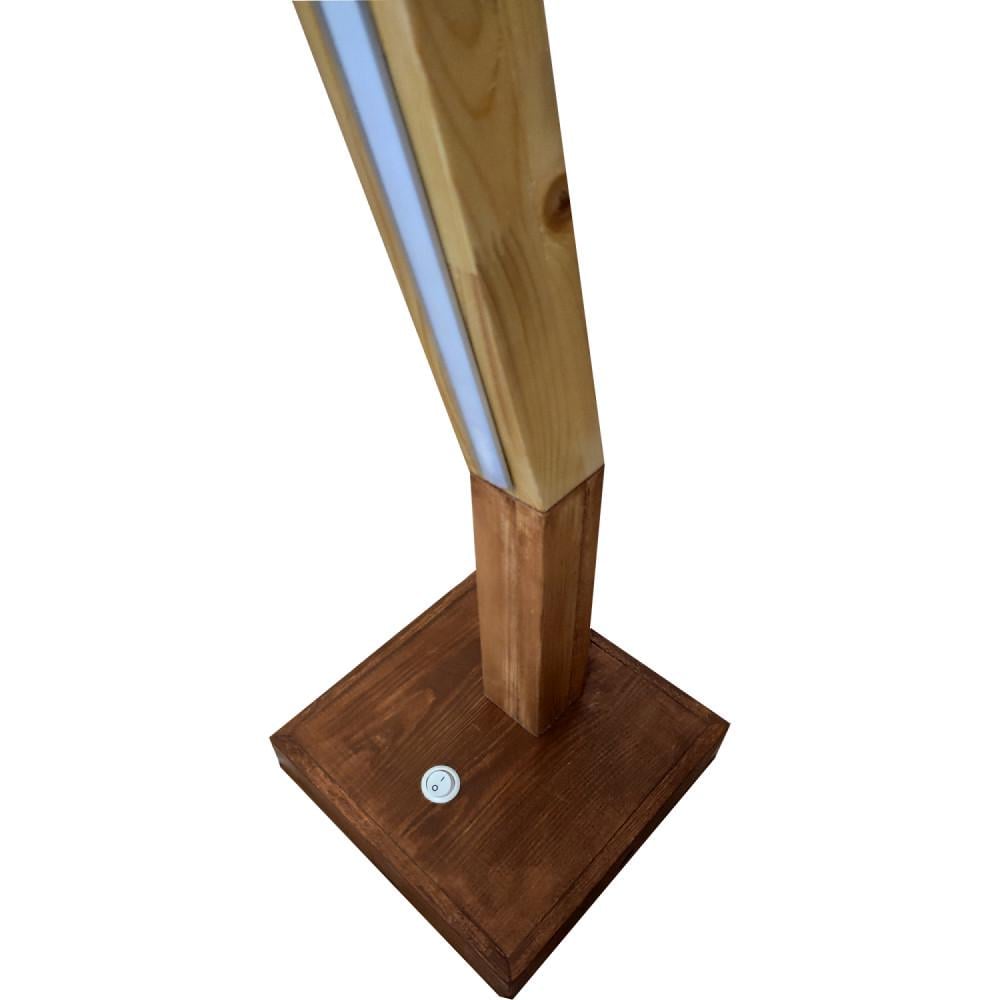 Торшер напольный Лофт деревянный (2086886636) - фото 6 Торшер напольный Лофт деревянный (2086886636) - фото 6