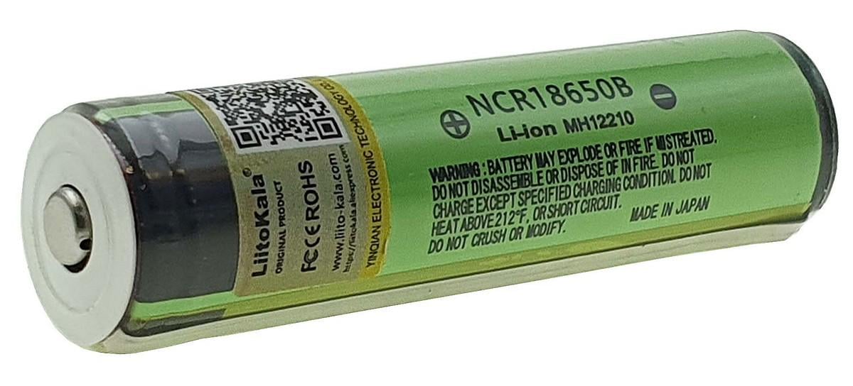 Батарейка акумулятор LiitoKala Lii 34B NCR18650B Li-Ion PCB 3,7V 3400 mAh (19351722) - фото 2