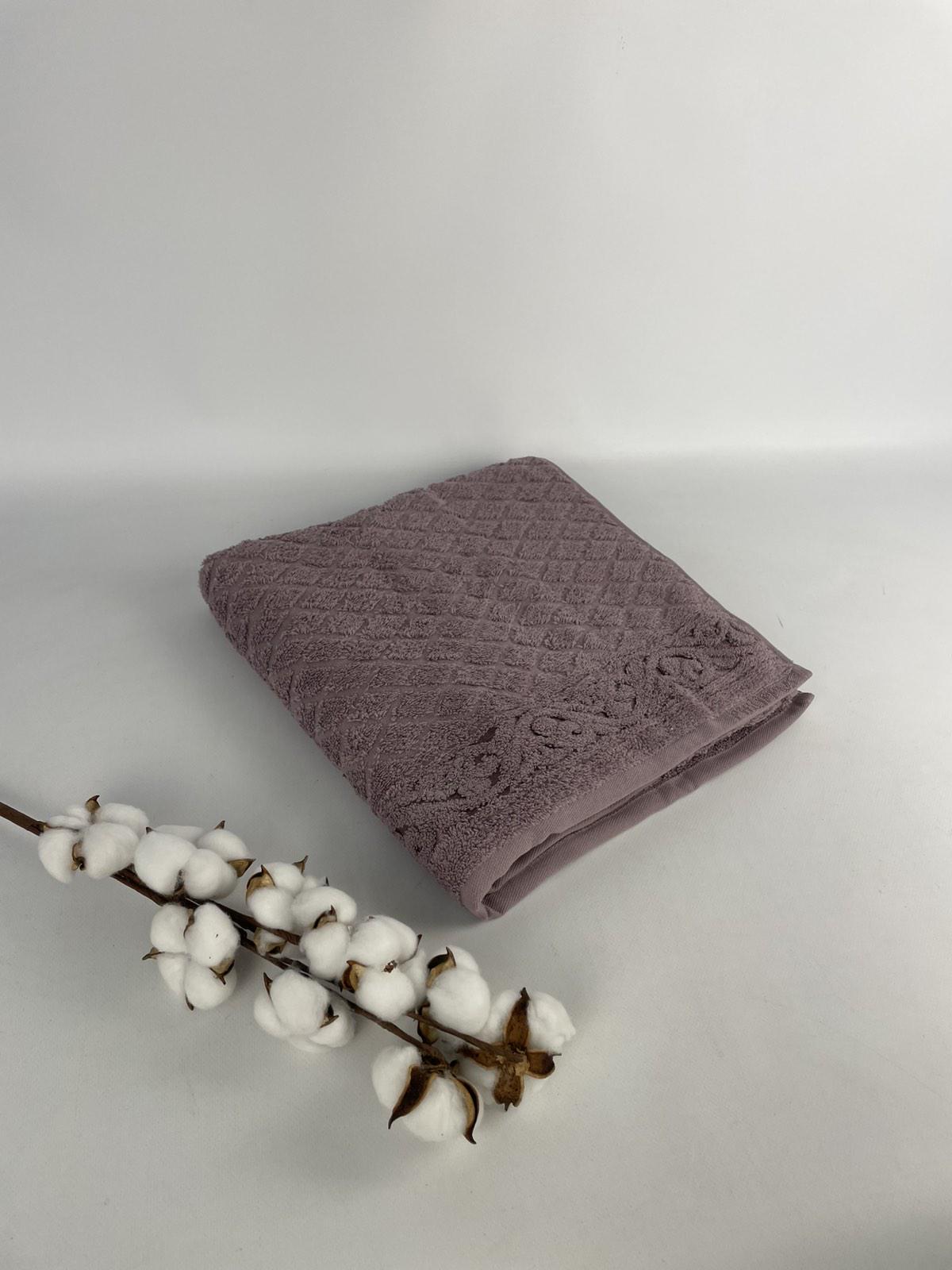 Рушник Philippus Delux Cotton Ibiza Е963 70х140 см Фіолетовий (CN37291)