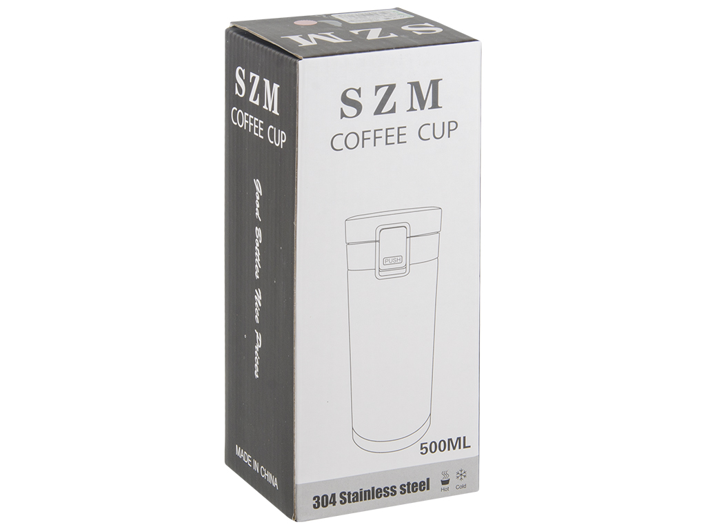 Термокружка из нержавеющей стали с фильтром 500 мл Розово-белый (17551) - фото 6