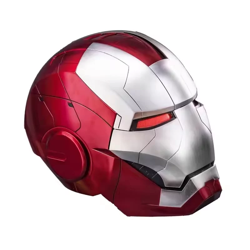 Шлем Железного человека Iron Man AutoKing MK5 с светящимися глазами 58-63 см Красно-золотистый Шлем Железного человека Iron Man AutoKing MK5 с светящимися глазами 58-63 см Красно-золотистый