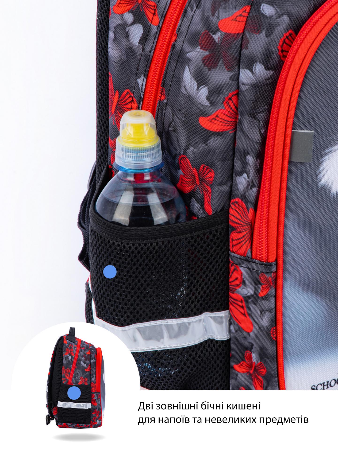 Рюкзак ортопедический School Standard Котик для младших классов 38х28х16 см (160-1) - фото 7